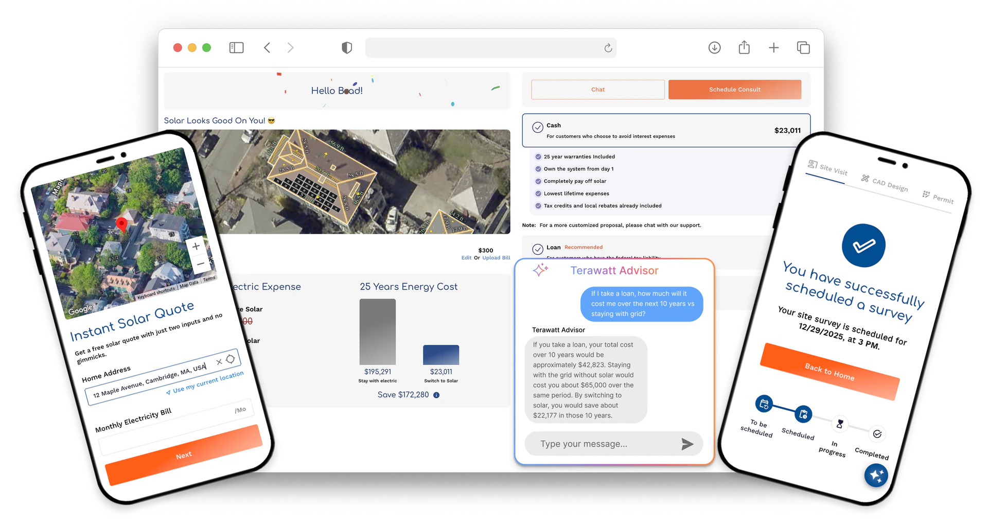 Terawatt AI Solar Platform